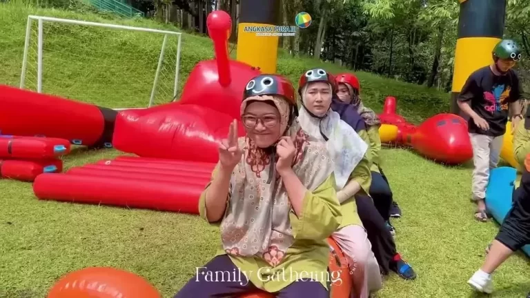 Games Seru dengan Inflatable Tube di Bandung