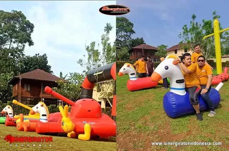 harga paket games seru gathering perusahaan dan kantor inflatabl